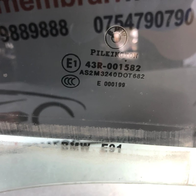 Geam dreapta spate / BMW Seria 3 E91 LCI 2012 / Caroserie, oglinzi si faruri