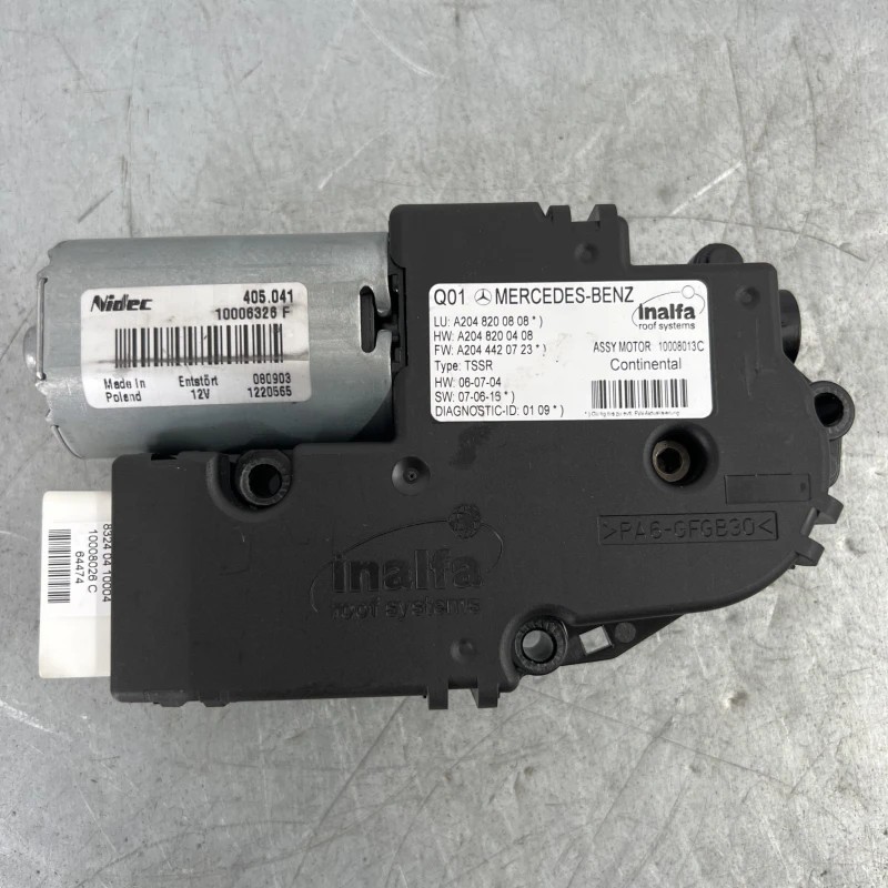 Motoras trapa / Mercedes-Benz C Class W204 2010 / Audio si electronice