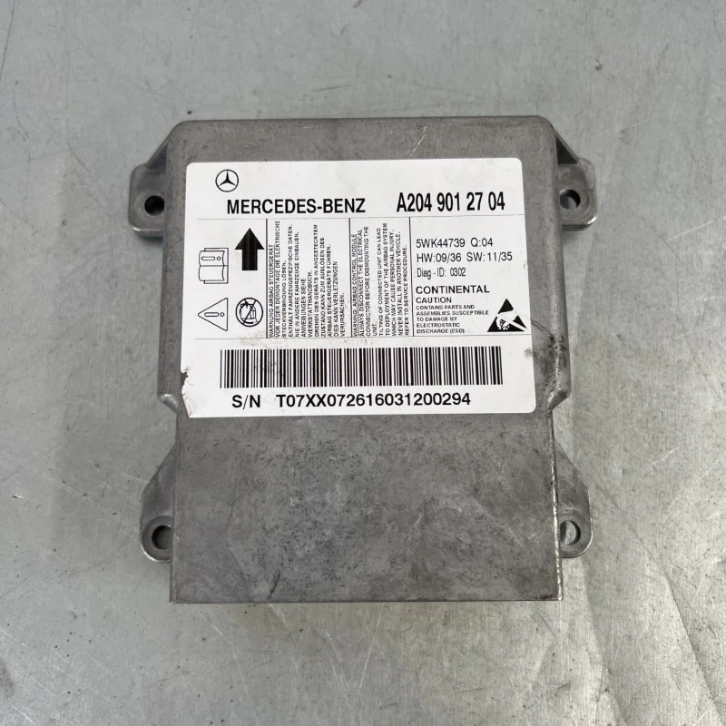 Calculator airbag / Mercedes-Benz C Class W204 2010 / Audio si electronice