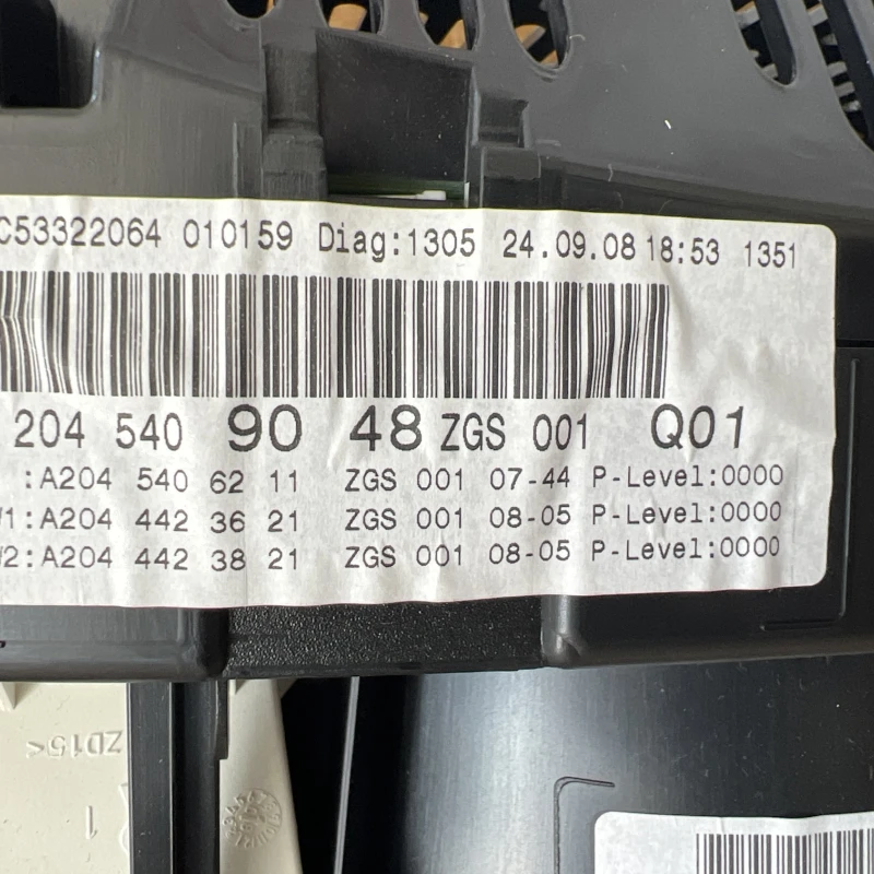 Ceas bord / Mercedes-Benz C Class W204 2010 / Audio si electronice