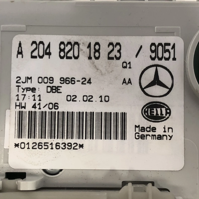 Plafoniera fata / Mercedes-Benz C Class W204 2010 / Interior