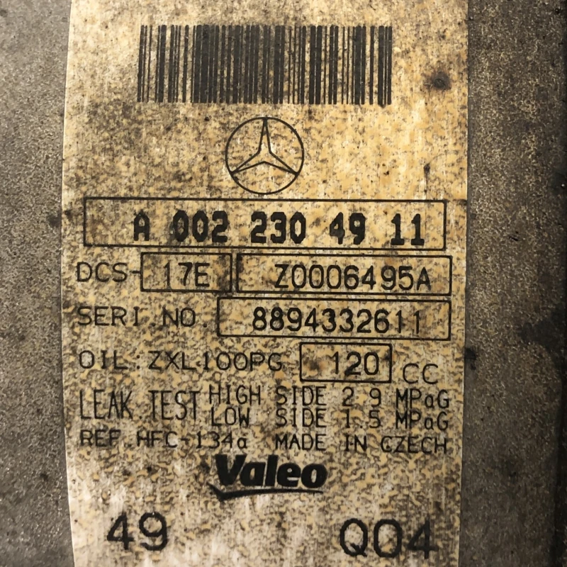 Compresor clima / Mercedes-Benz C Class W204 2010 / Climatizare