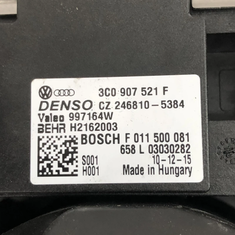 Ventilator aeroterma bord / Volkswagen Passat B6 2010 / Climatizare