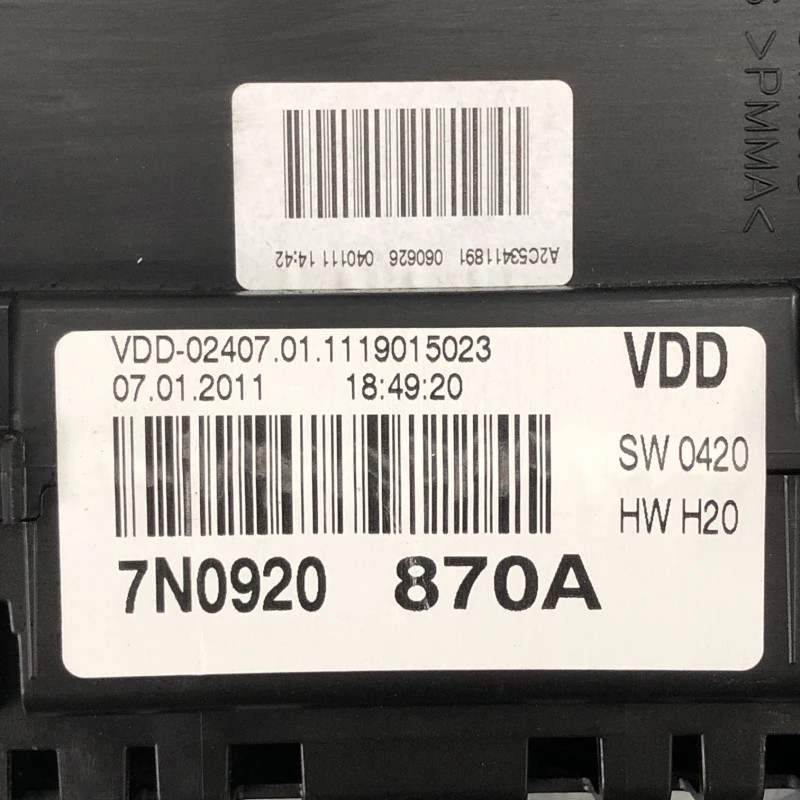 Ceas bord / Volkswagen Sharan 7N 2011 / Audio si electronice