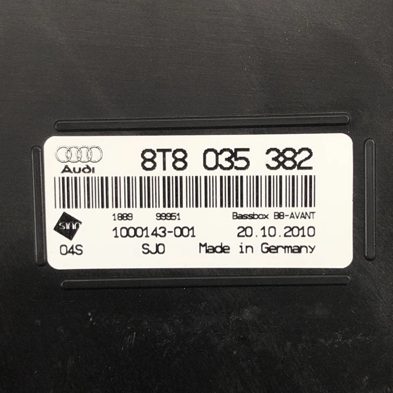 Subwoofer / Audi A4 B8 2010 / Audio si electronice
