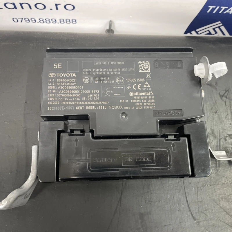 Modul electronic / Toyota Yaris XP130 facelift 2021 / Audio si electronice