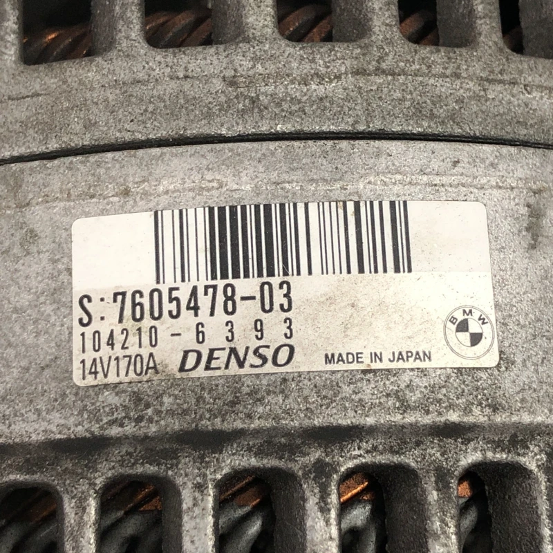 Alternator / BMW X3 F25 2013 / Motor, racire si evacuare