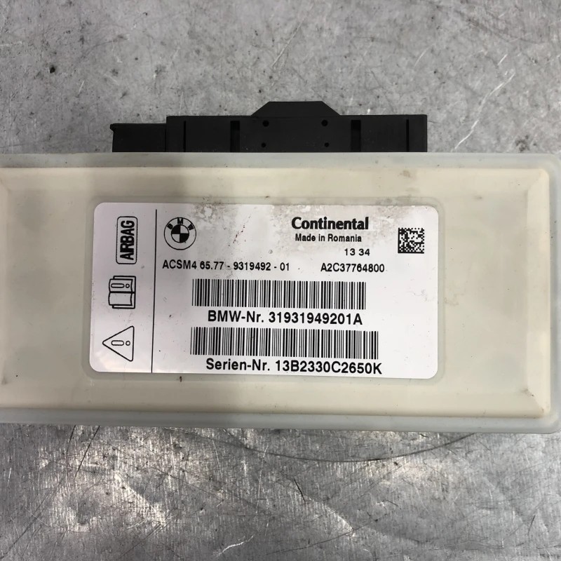 Calculator modul airbag BMW X3 F25 2013