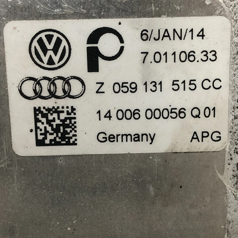 Racitor gaze egr / Audi A4 B8 2010 / Motor, racire si evacuare