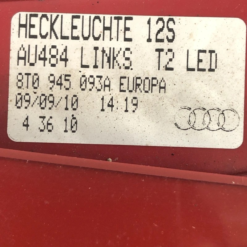 Stop stanga haion / Audi RS5 8T 2011 / Caroserie, oglinzi si faruri