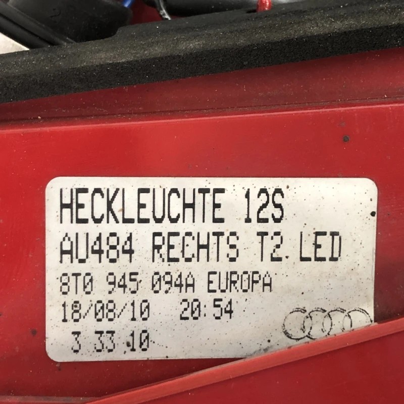 Stop dreapta haion / Audi RS5 8T 2011 / Caroserie, oglinzi si faruri