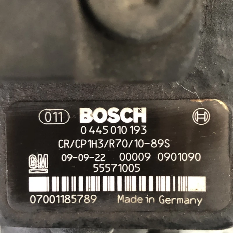 Pompa de injectie inalte / Opel Insignia A 2010 / Motor, racire si evacuare