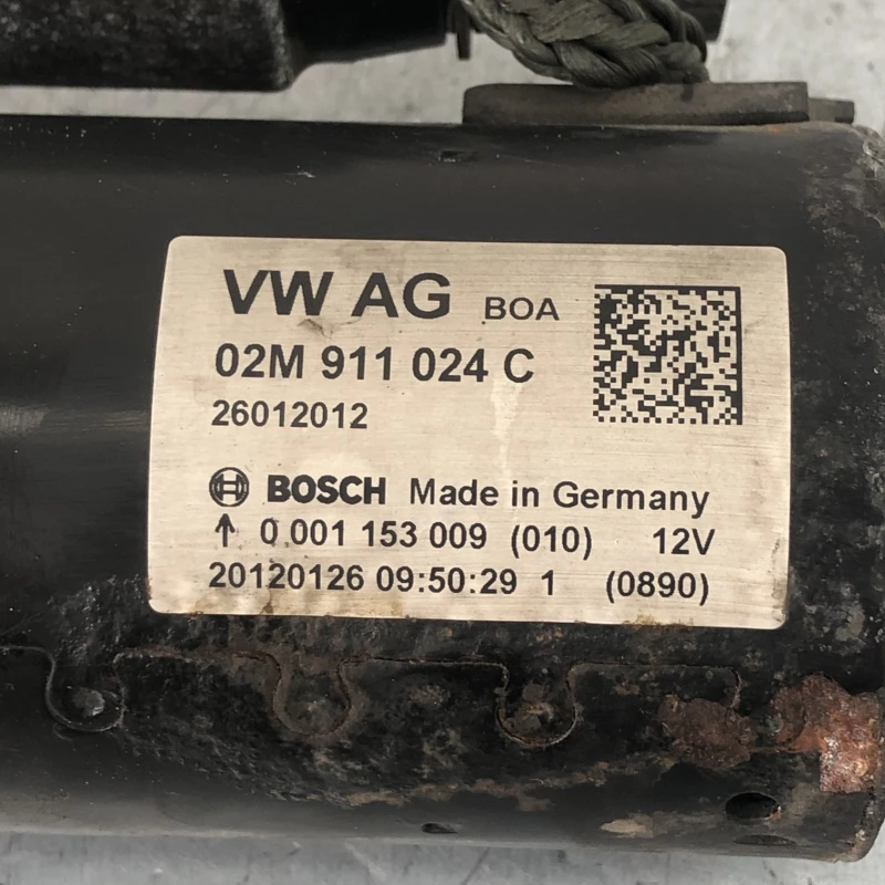 Electromotor demaror / Volkswagen Passat CC 2013 / Motor, racire si evacuare