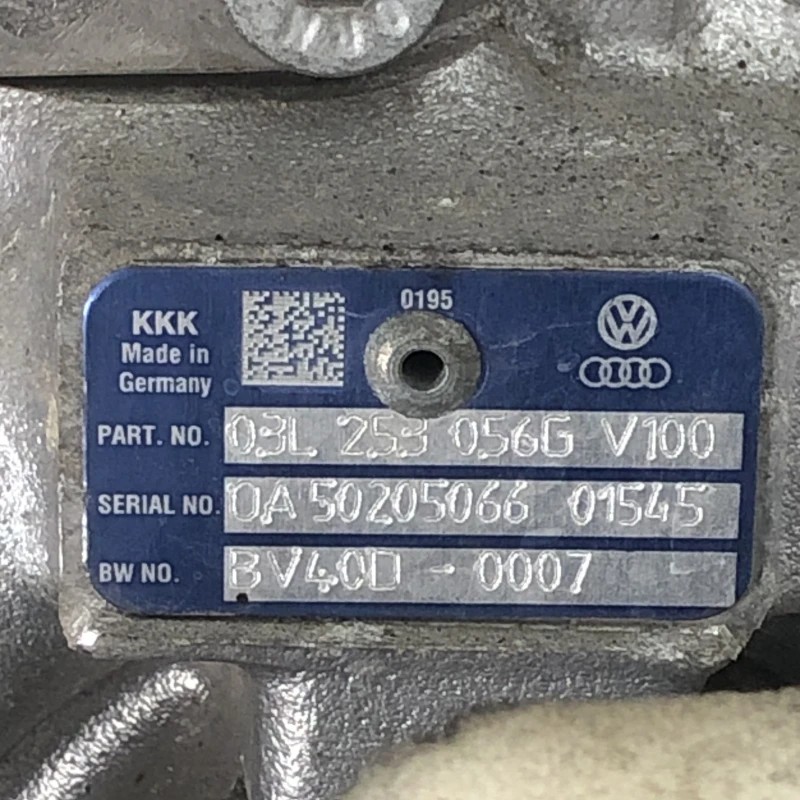 Turbosuflanta turbo turbina / Volkswagen Passat CC 2013 / Motor, racire si evacuare