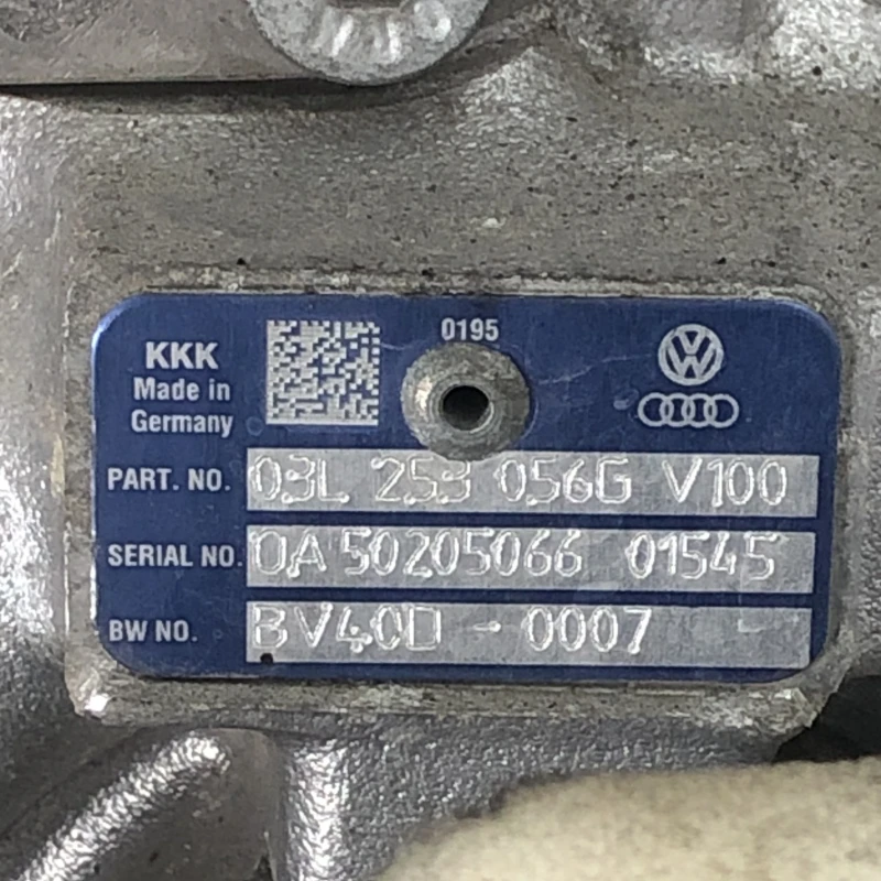 Turbosuflanta turbo turbina / Volkswagen Passat CC 2013 / Motor, racire si evacuare