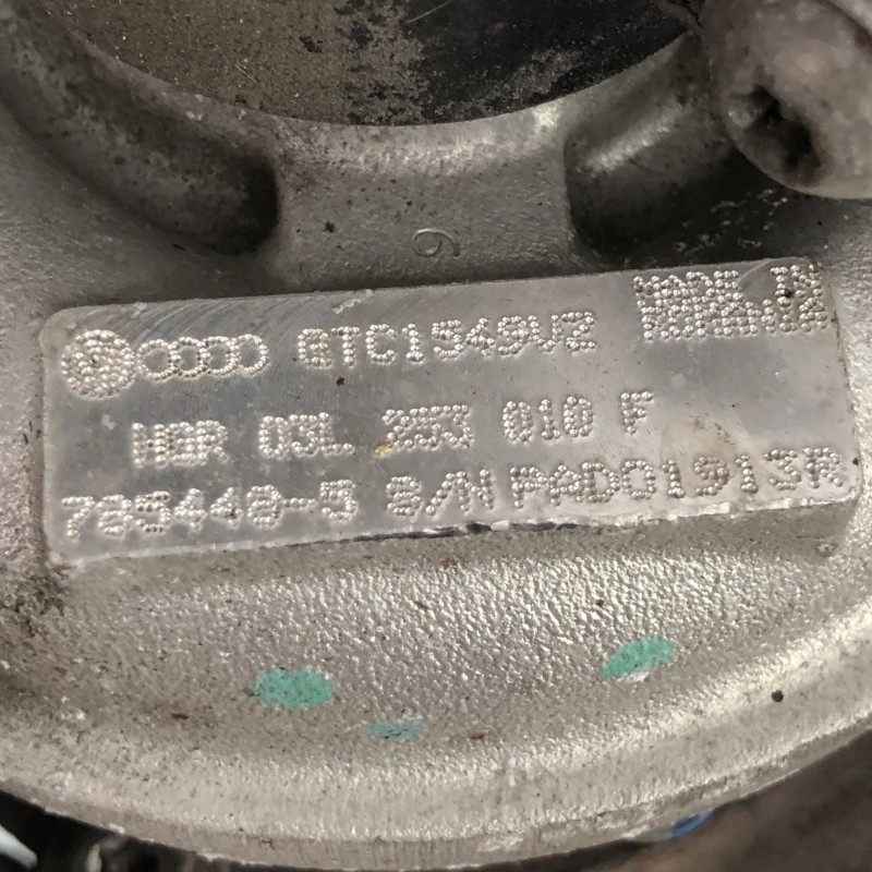 Turbosuflanta turbo turbina / Volkswagen Passat B7 2013 / Motor, racire si evacuare