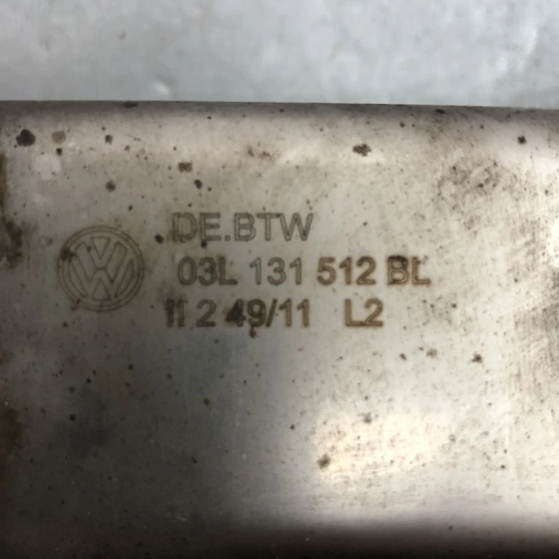 Racitor gaze egr / Volkswagen Passat B7 2013 / Motor, racire si evacuare