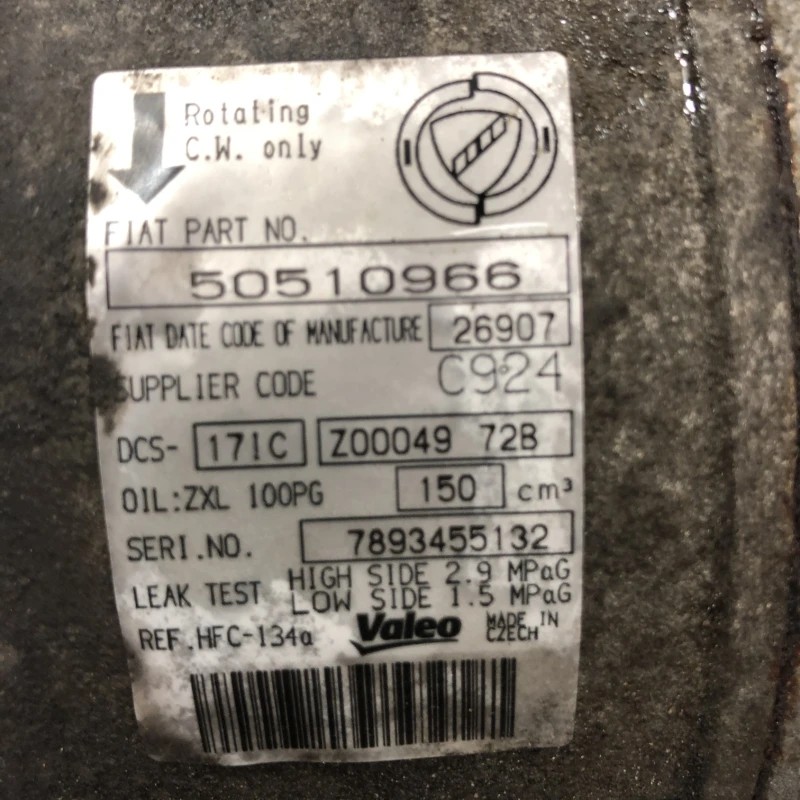 Compresor clima / Alfa Romeo 159 sportwagon 939 2008 / Climatizare