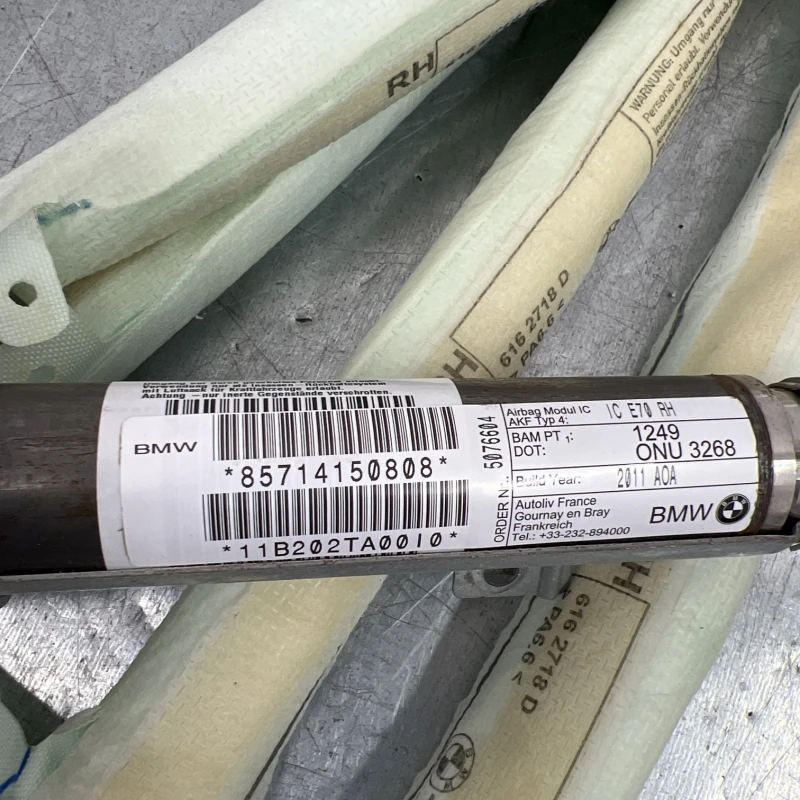 Airbag cortina dreapta / BMW X5 E70 2012 / Interior