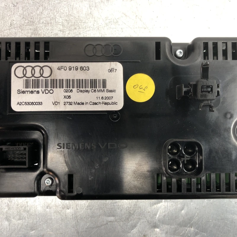 Display Bord MMI / Audi A6 C6 2008 / Audio si electronice
