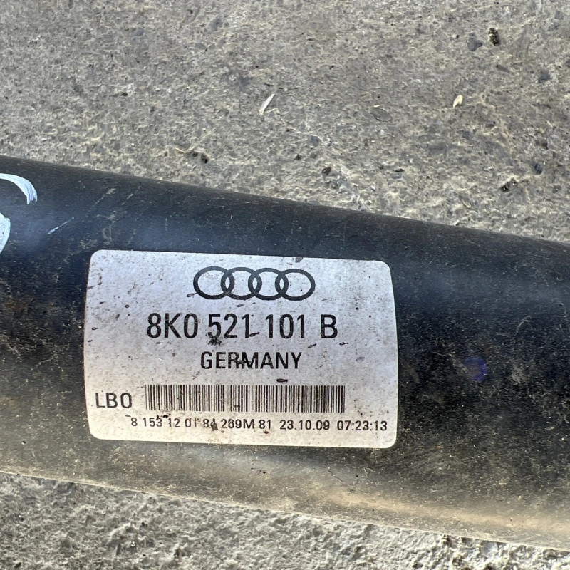 Cardan fata / Audi A4 B8 facelift 2014 / Cutie viteze, ambreiaj, transmisie