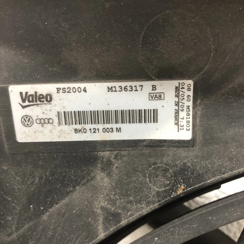 Electroventilator / Audi A4 B8 2009 / Motor, racire si evacuare