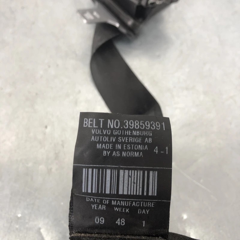 Centura stanga spate / Volvo V70 V70 2010 / Interior