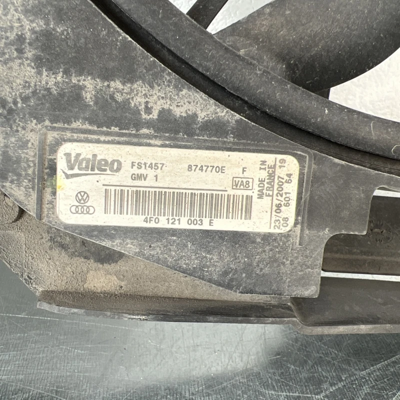 Electroventilator / Audi A6 C6 2008 / Motor, racire si evacuare