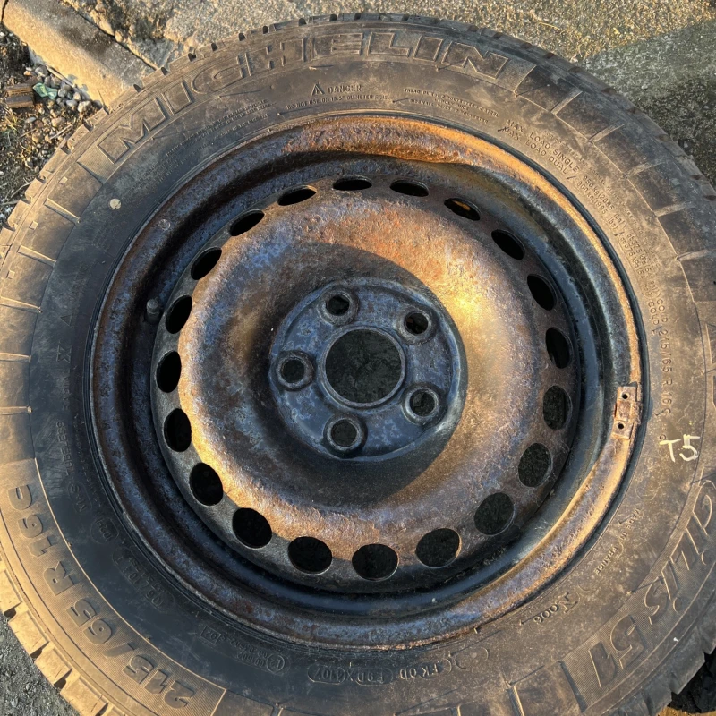 Jante tabla / Volkswagen T5 Transporter 2011 / Jante si roti