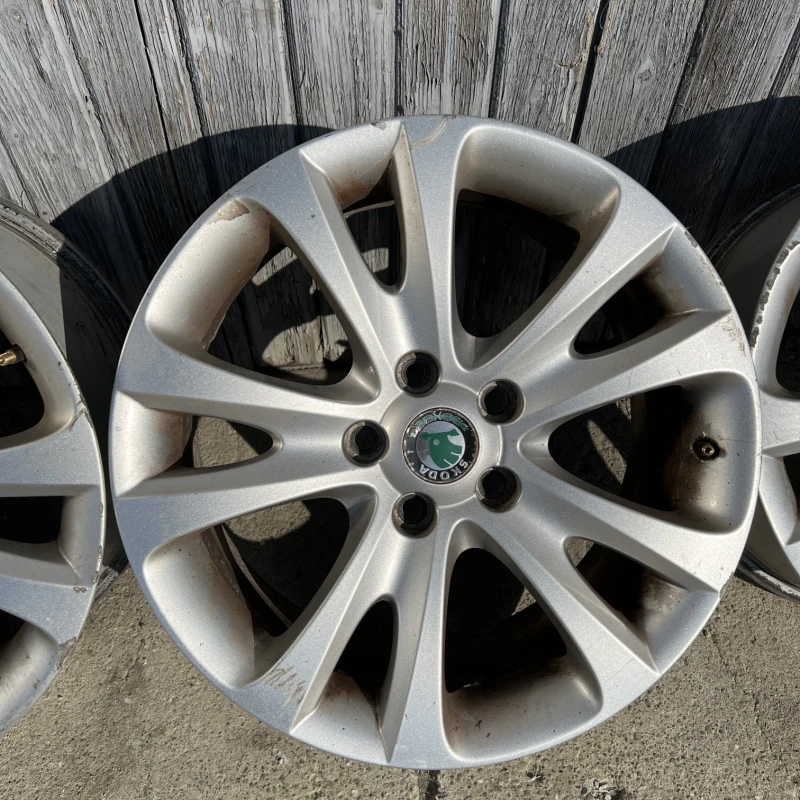Jante aliaj 17 / Skoda Superb II 3T 2012 / Jante si roti