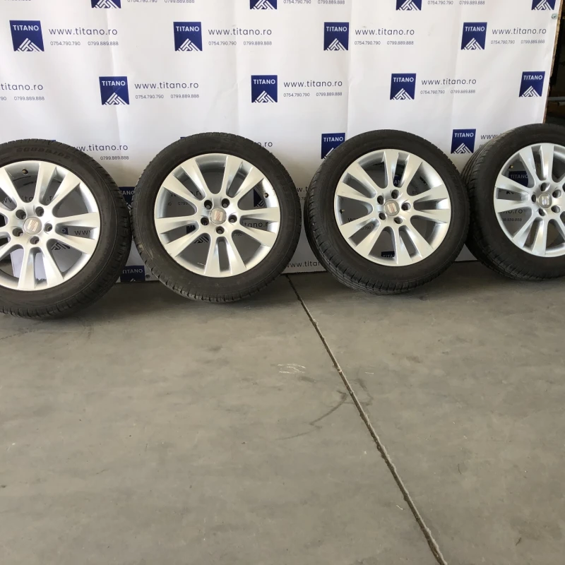 Jante aliaj 17 / Seat Alhambra 7N 2012 / Jante si roti