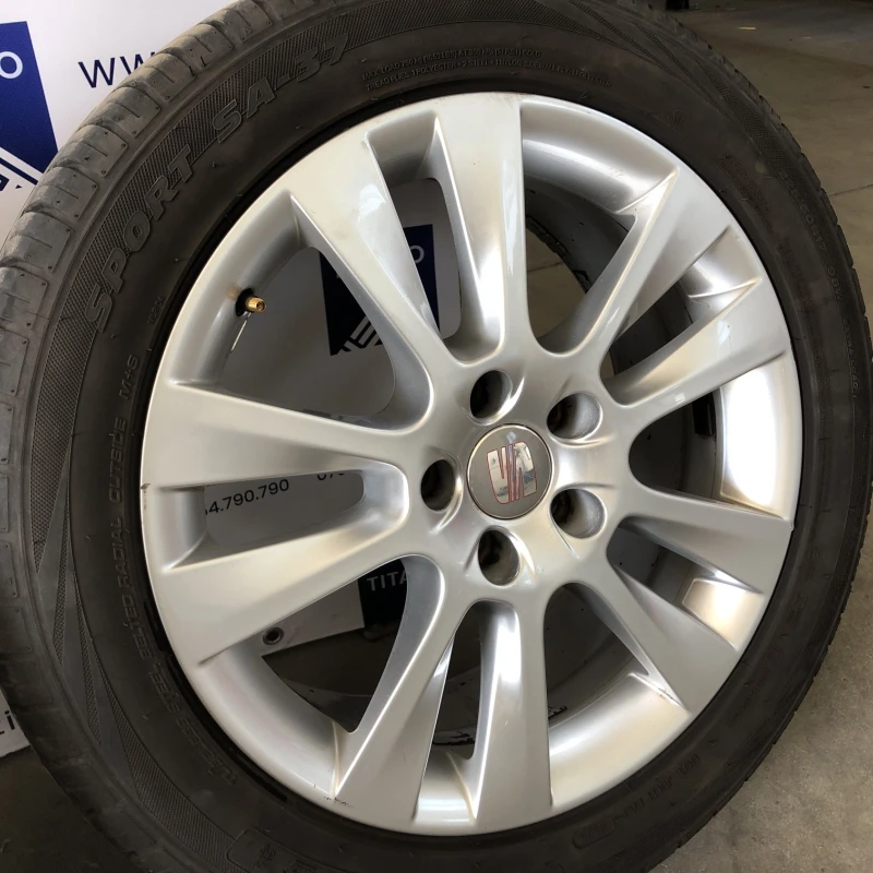 Jante aliaj 17 / Seat Alhambra 7N 2012 / Jante si roti