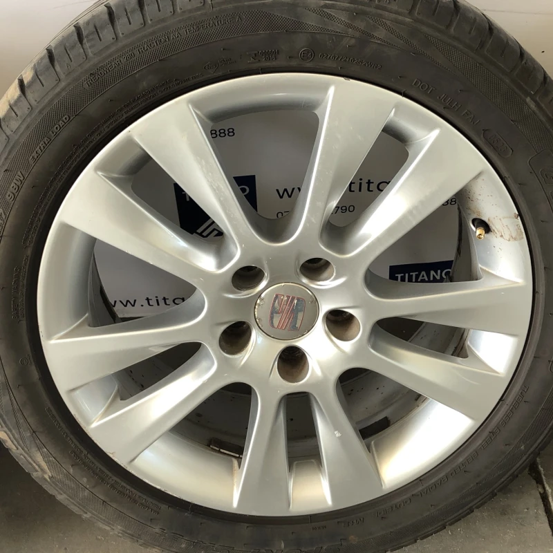 Jante aliaj 17 / Seat Alhambra 7N 2012 / Jante si roti