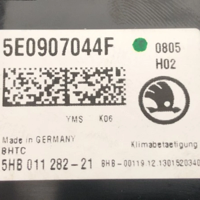Panou climatronic / Skoda Octavia 3 5E 2014 / Climatizare
