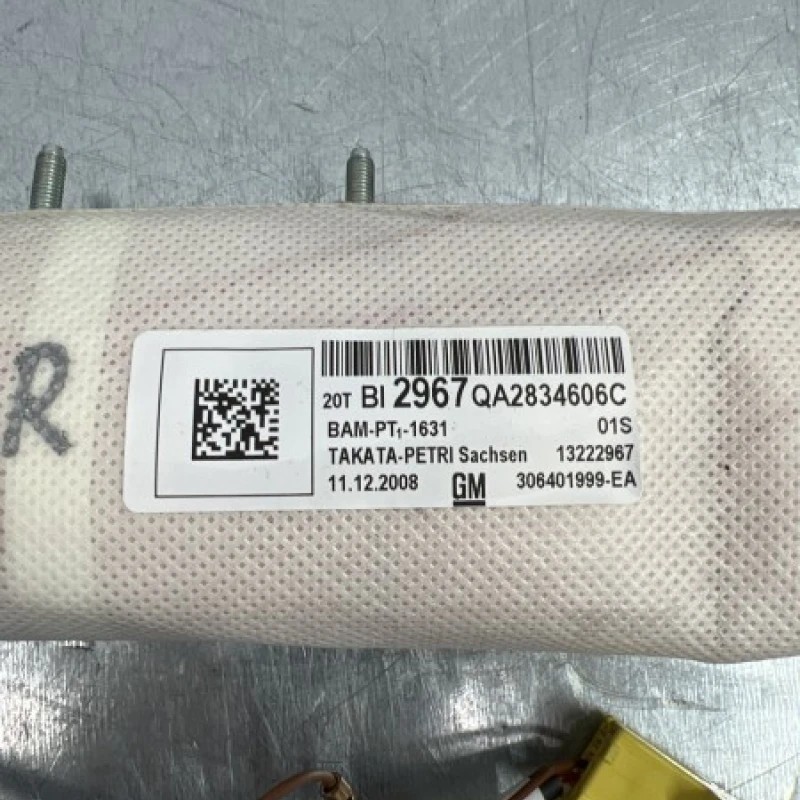 Airbag lateral dreapta spate / Opel Insignia A 2014 / Interior