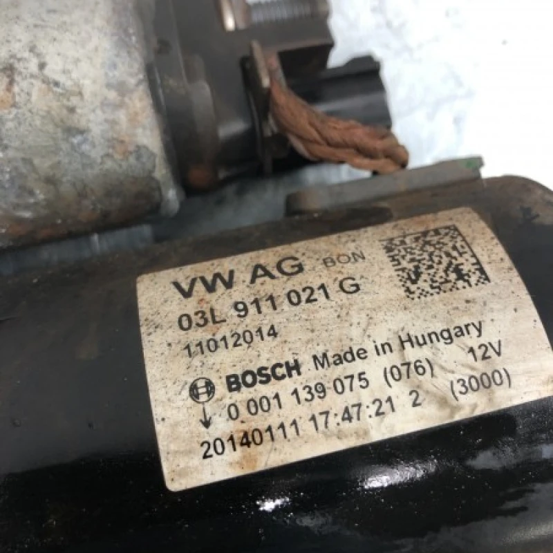 Electromotor demaror / Audi A4 B8 facelift 2014 / Motor, racire si evacuare