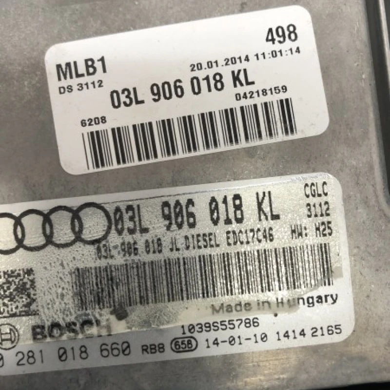 Calculator motor ecu / Audi A4 B8 facelift 2014 / Audio si electronice