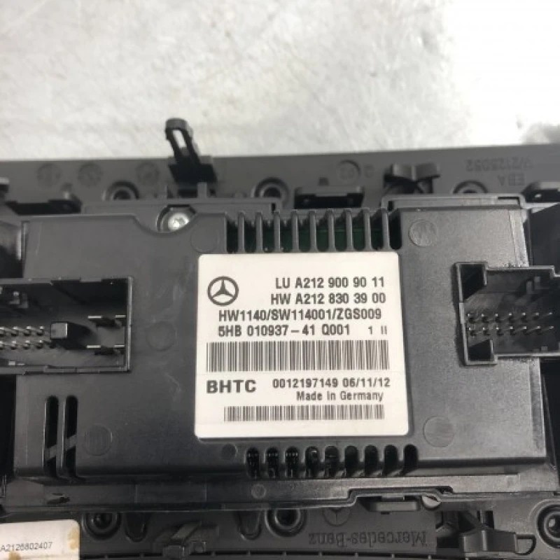 Panou climatronic / Mercedes-Benz E Class W212 2010 / Climatizare