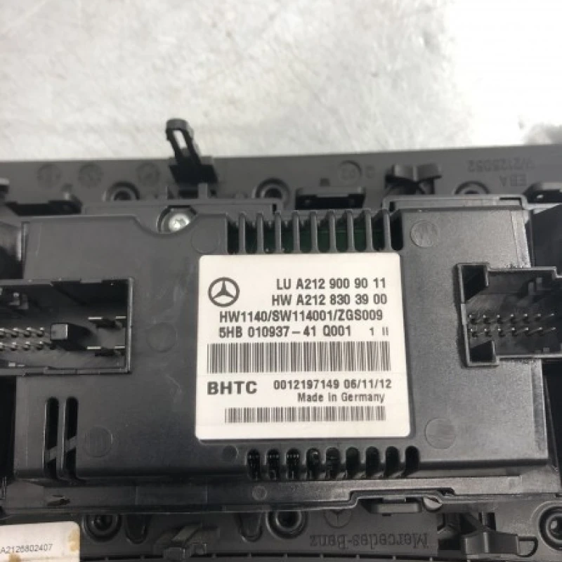 Panou climatronic / Mercedes-Benz E Class W212 2010 / Climatizare