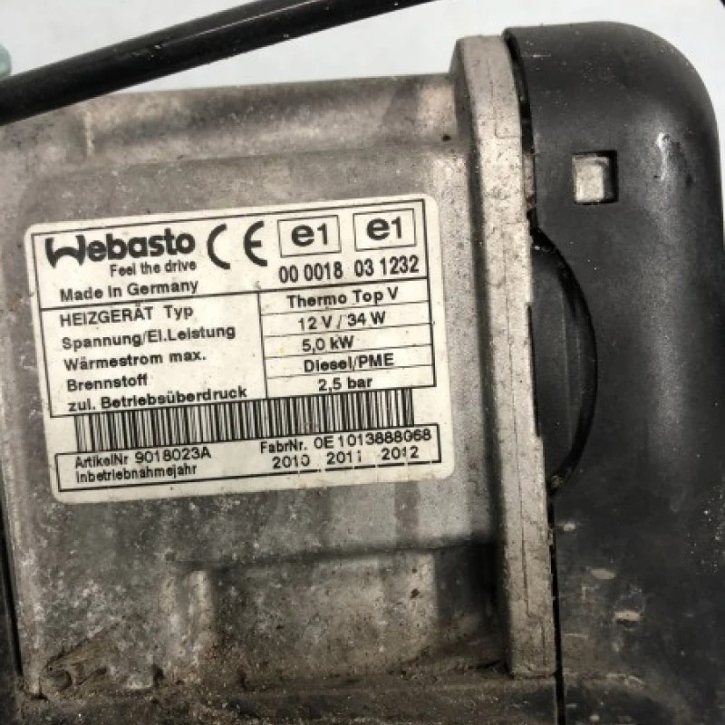 Webasto / BMW Seria 3 E91 LCI 2011 / Motor, racire si evacuare