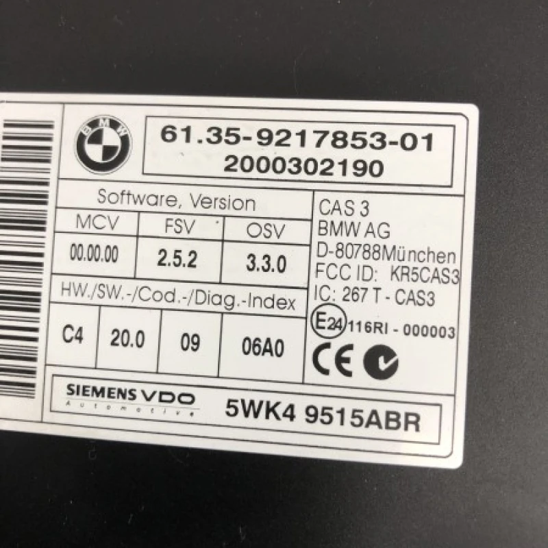 Modul confort / BMW Seria 3 E91 LCI 2011 / Audio si electronice