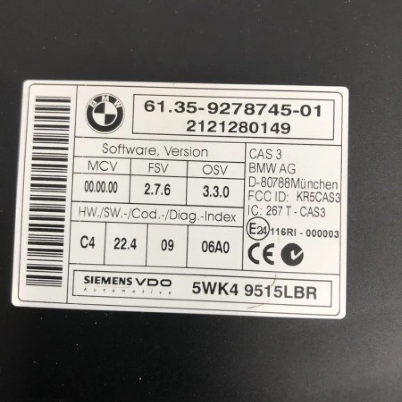 Modul CAS / BMW Seria 3 E91 LCI 2012 / Audio si electronice