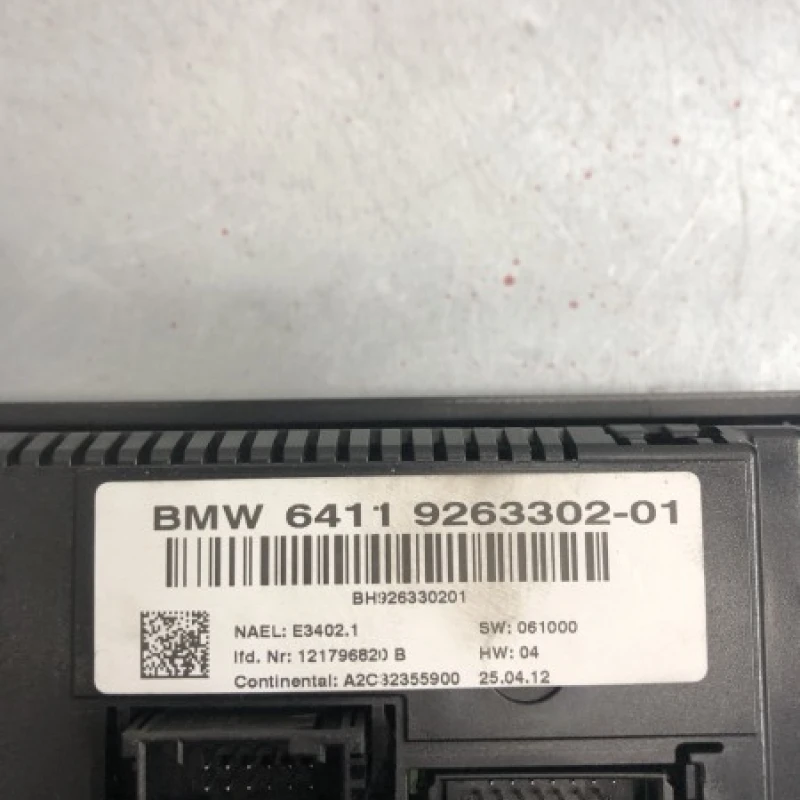 Panou climatronic / BMW Seria 3 E91 2012 / Climatizare