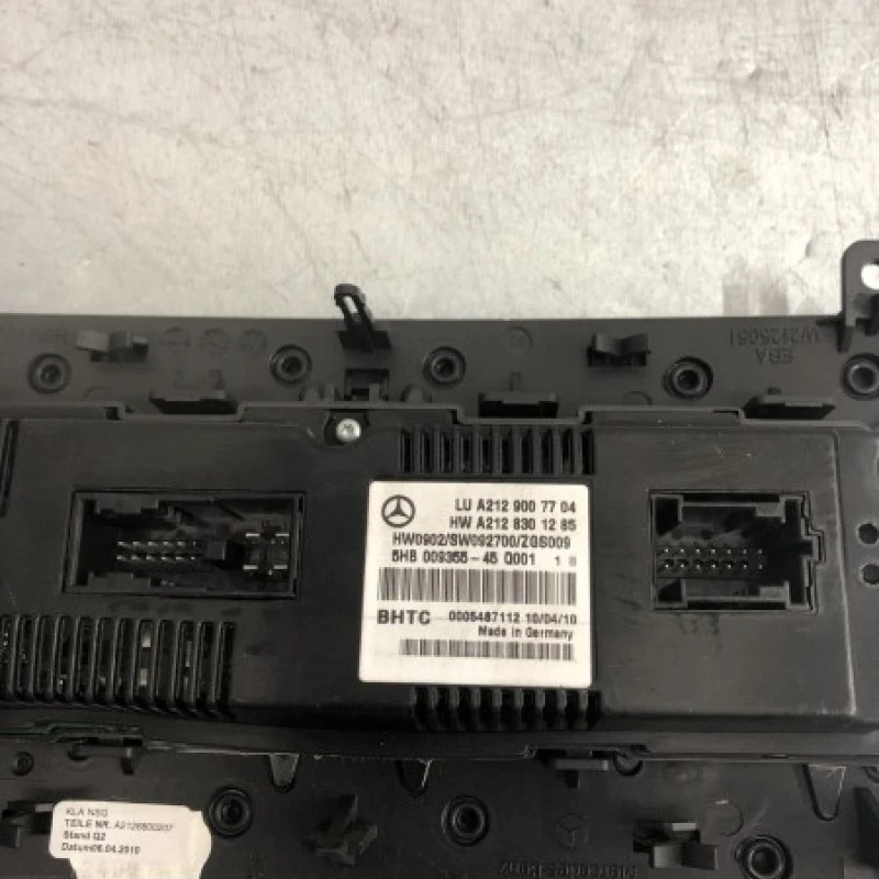 Panou climatronic / Mercedes-Benz E Class W212 2010 / Climatizare