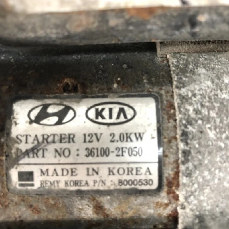 Electromotor demaror / Kia Sorento Sorento 2013 / Motor, racire si evacuare