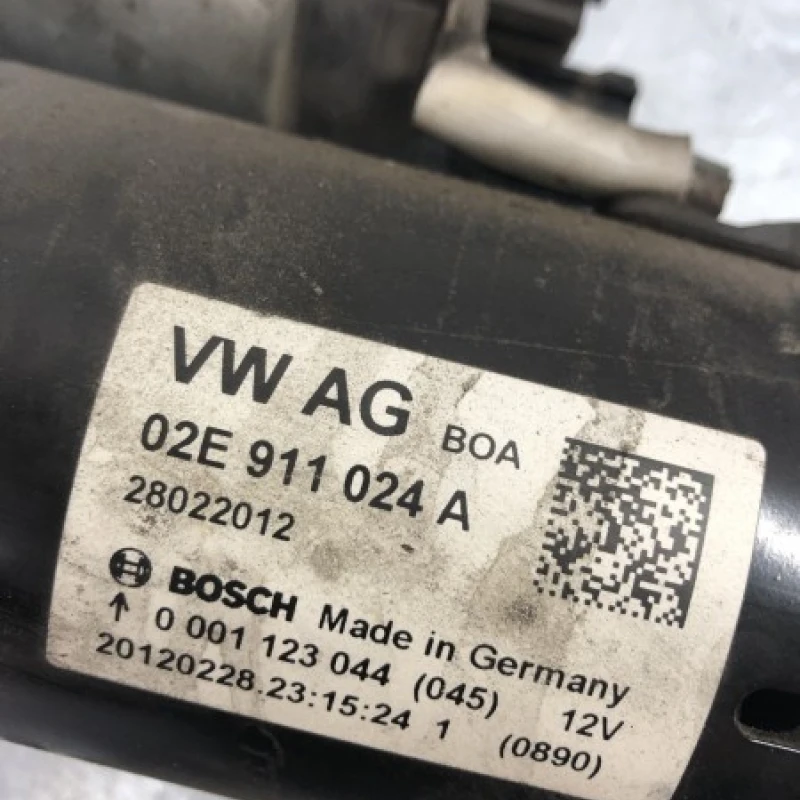 Electromotor demaror / Skoda Superb II 3T 2012 / Motor, racire si evacuare
