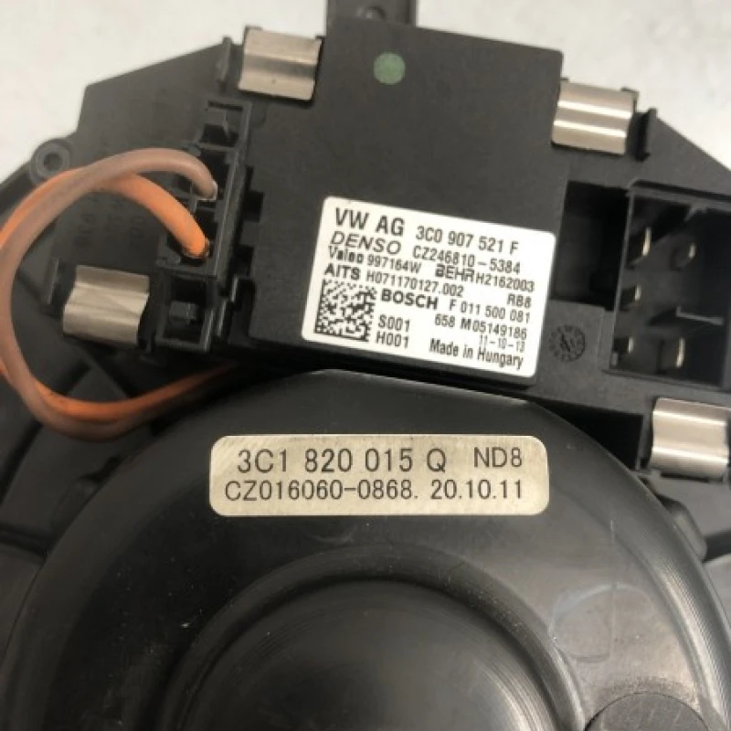 Ventilator aeroterma bord / Volkswagen Passat B7 2012 / Climatizare