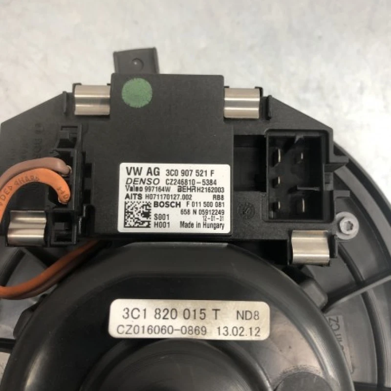 Ventilator aeroterma bord / Volkswagen Passat B7 2012 / Climatizare
