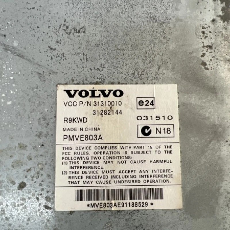 Amplificator audio / Volvo V70 V70 2010 / Audio si electronice