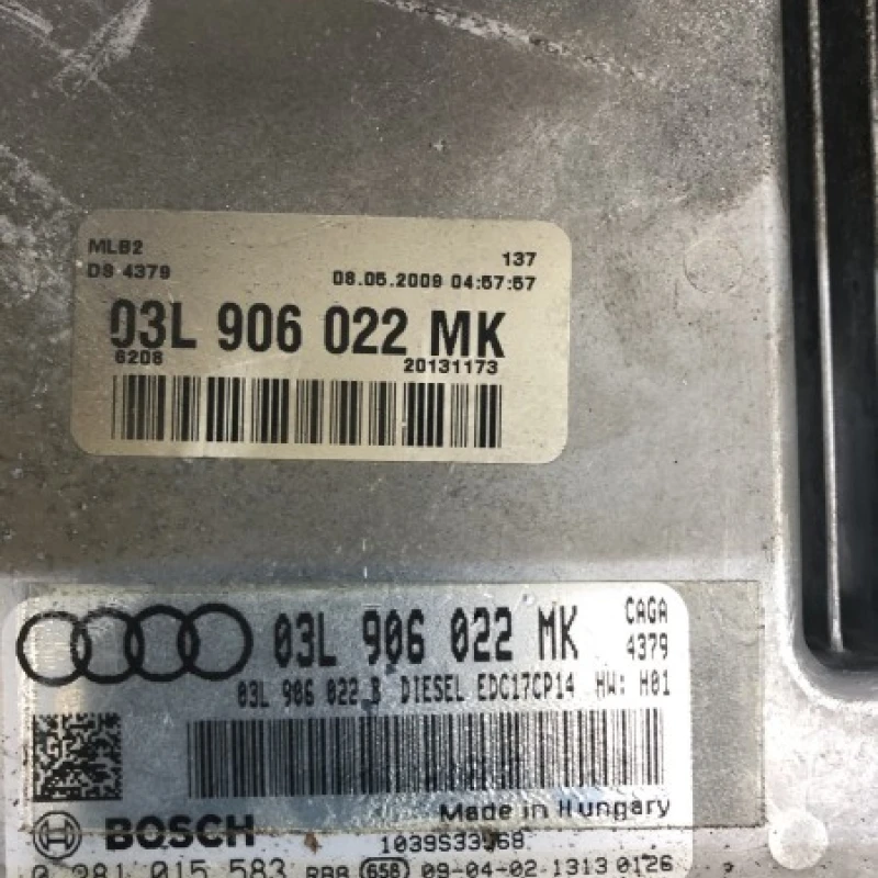 Calculator motor ecu / Audi A4 B8 2009 / Audio si electronice